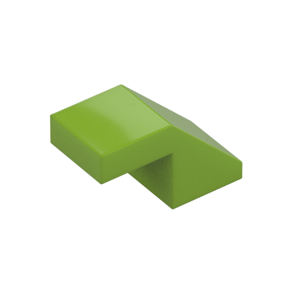 ROOF TILE 1X2, DEG. 45, W/O KNOBS