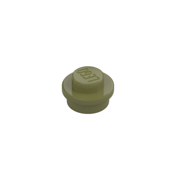 PLATE 1X1 ROUND