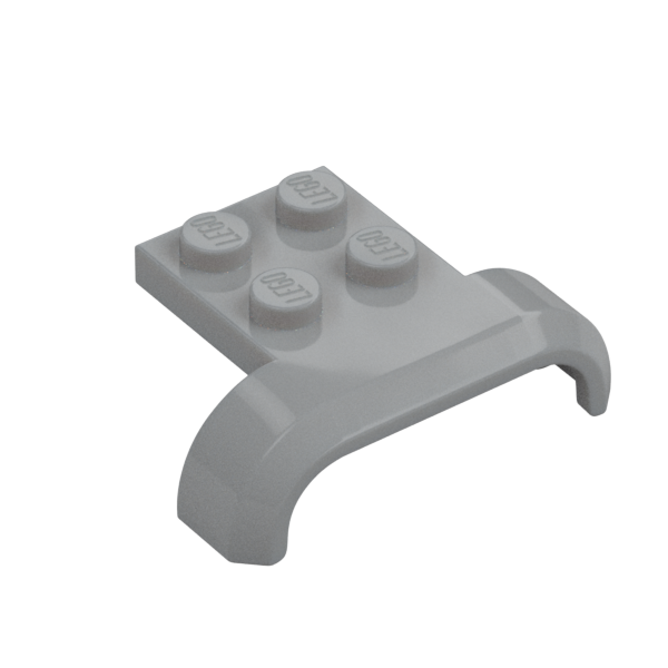 MUDGUARD 3X4, W/ PLATE, NO. 1