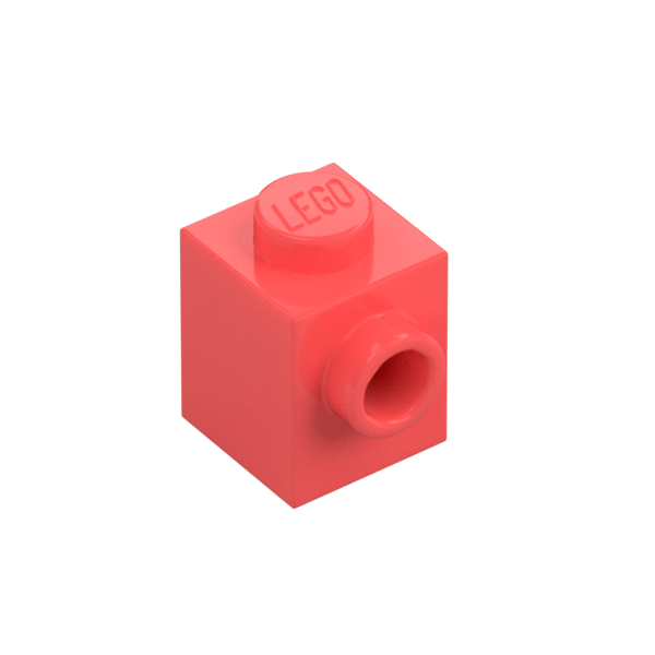 BRICK 1X1 W. 1 KNOB