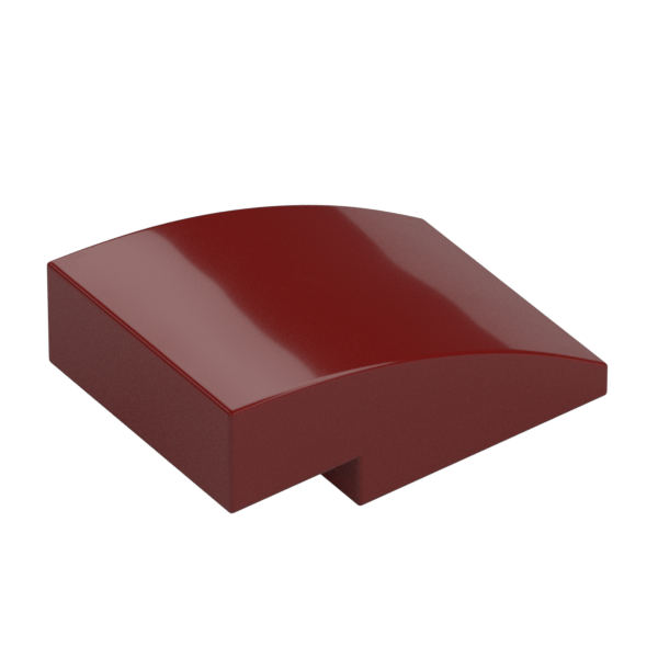 BRICK, W/ HALF BOW 2X3, W/ CUT