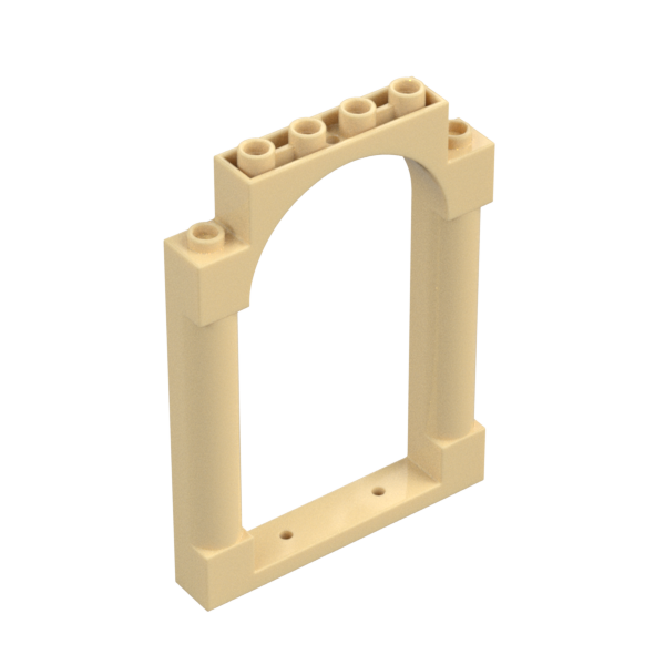WALL 1X6X7, W/ ARCH