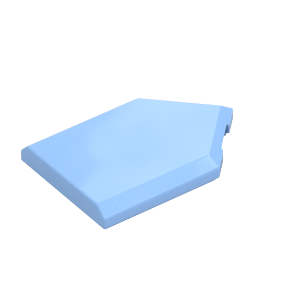 FLAT TILE 2X3 W/ ANGLE