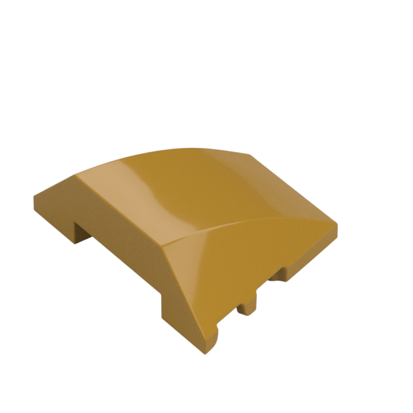 BRICK 4X3 W. BOW/ANGLE