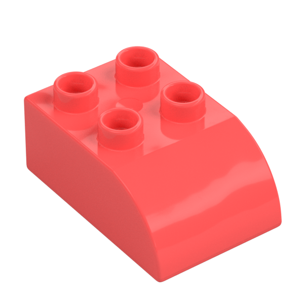 DUPLO BRICK, BOW 2X3X1