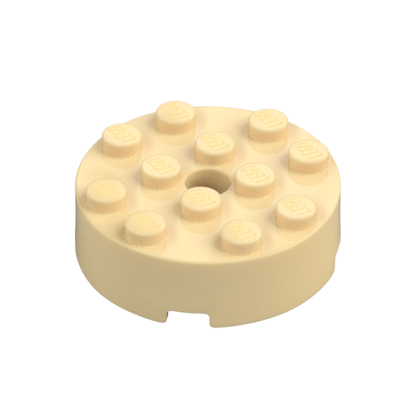BRICK 4X4 ROUND W. Ø4.9 W. CLICK