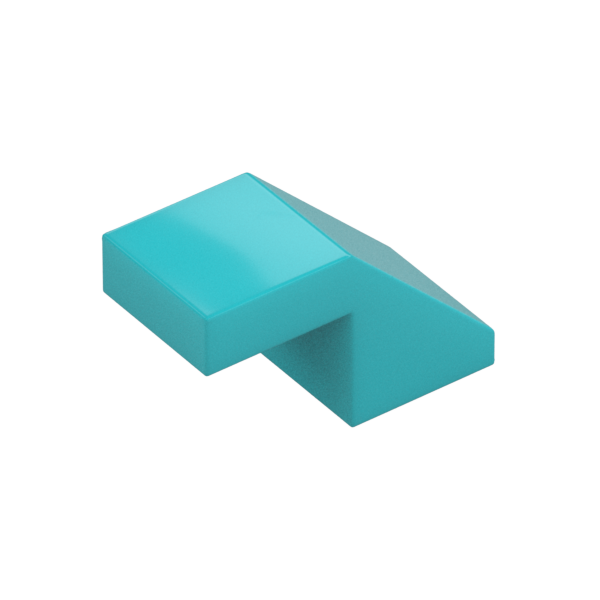 ROOF TILE 1X2, DEG. 45, W/O KNOBS