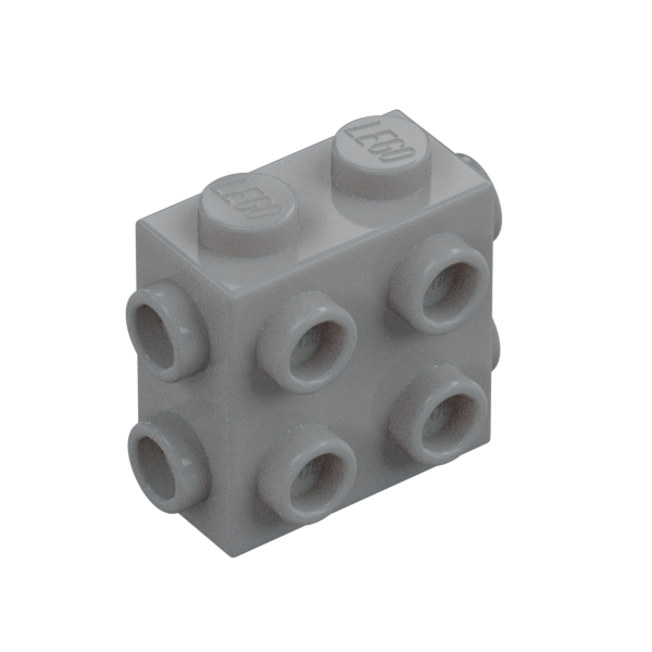 BRICK 1X2X1 2/3, W/ 8 KNOBS