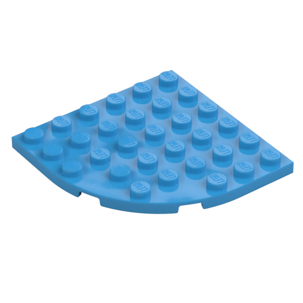 PLATE 6X6 W. BOW