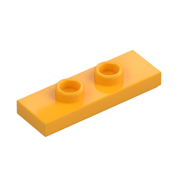 PLATE 1X3 W/ 2 KNOBS