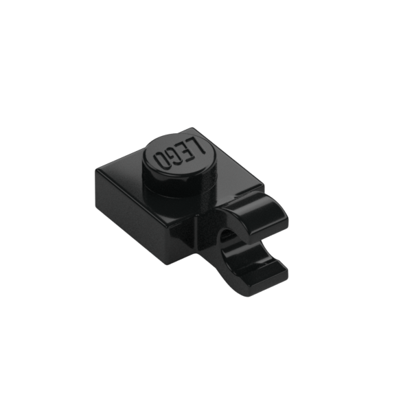 PLATE 1X1 W/HOLDER VERTICAL
