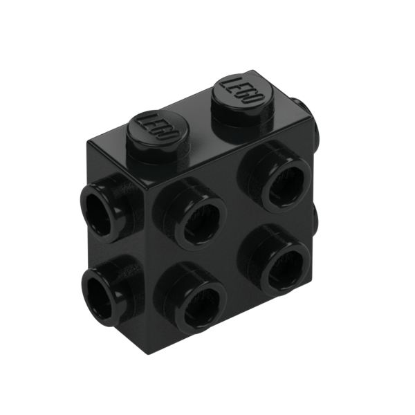 BRICK 1X2X1 2/3, W/ 8 KNOBS