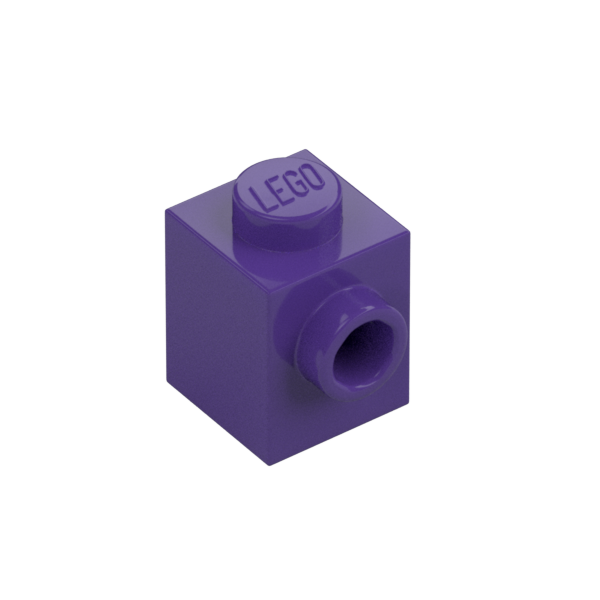 BRICK 1X1 W. 1 KNOB