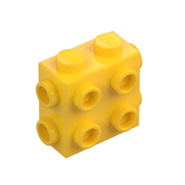 BRICK 1X2X1 2/3, W/ 8 KNOBS