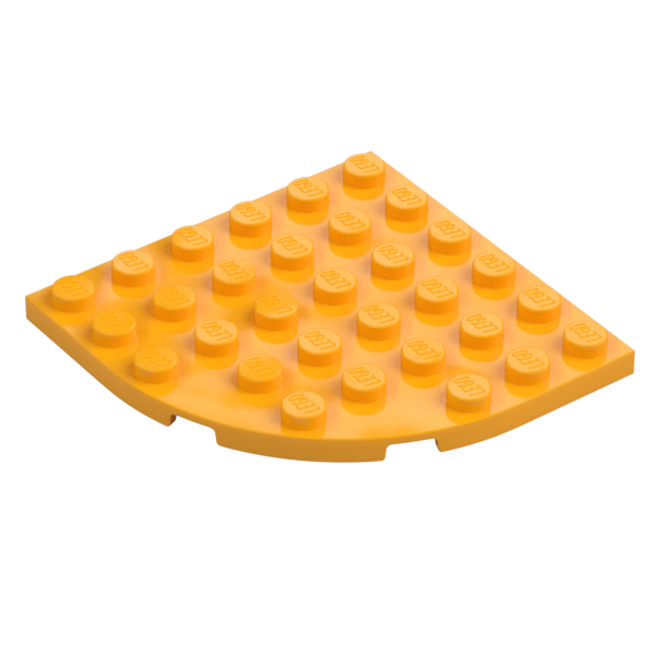PLATE 6X6 W. BOW