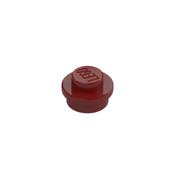 PLATE 1X1 ROUND
