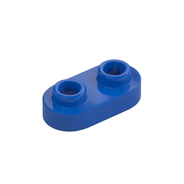 PLATE 1X2, ROUNDED, NO. 1