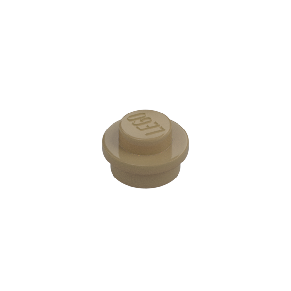 PLATE 1X1 ROUND