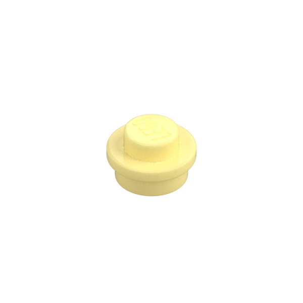 PLATE 1X1 ROUND