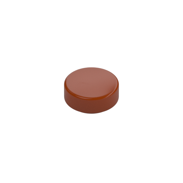 FLAT TILE 1X1, ROUND