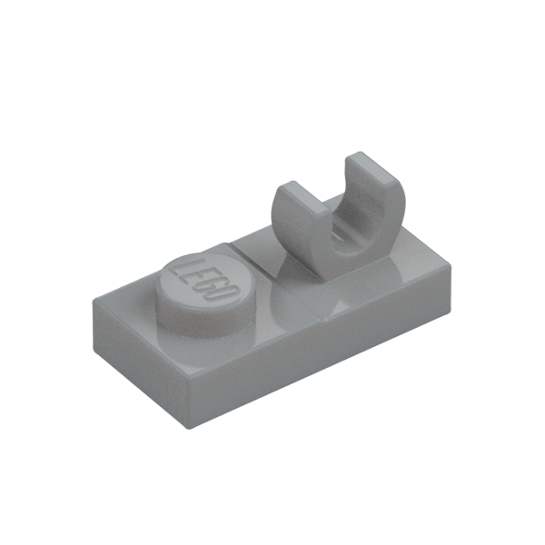 PLATE 1X2 W. VERTICAL GRIP