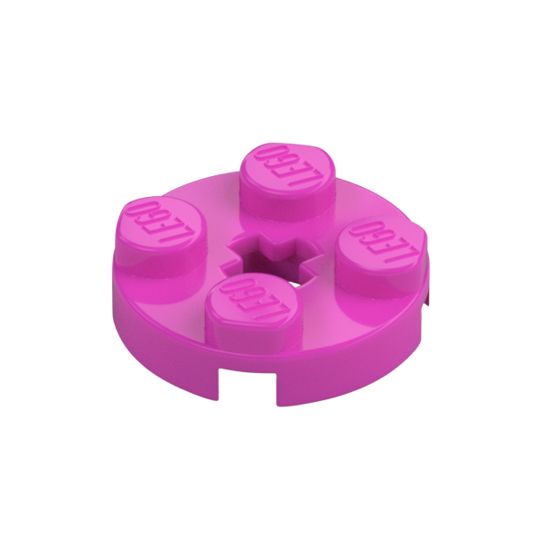 PLATE 2X2 ROUND
