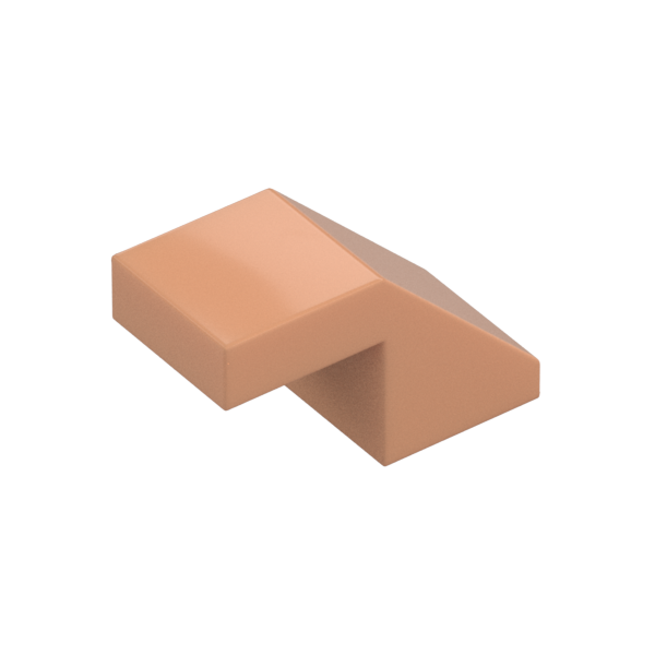 ROOF TILE 1X2, DEG. 45, W/O KNOBS