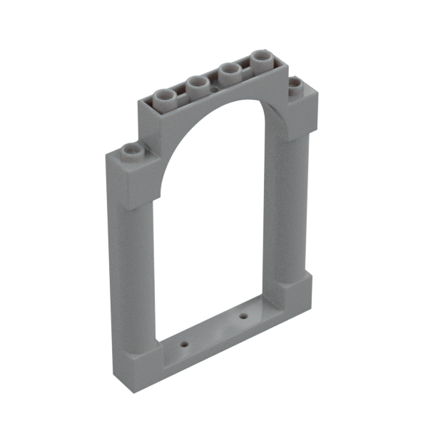 WALL 1X6X7, W/ ARCH