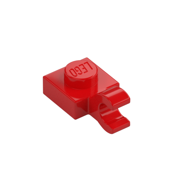 PLATE 1X1 W/HOLDER VERTICAL