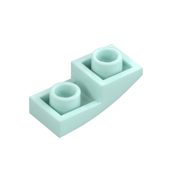 PLATE, W/ HALF BOW, INV. 1X2X2/3