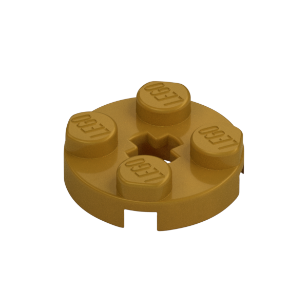 PLATE 2X2 ROUND