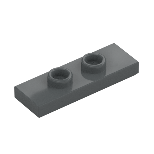 PLATE 1X3 W/ 2 KNOBS
