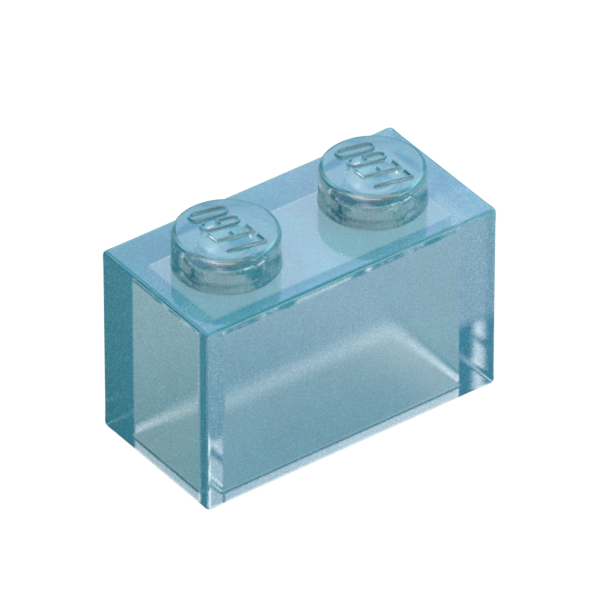 BRICK 1X2 W/O PIN