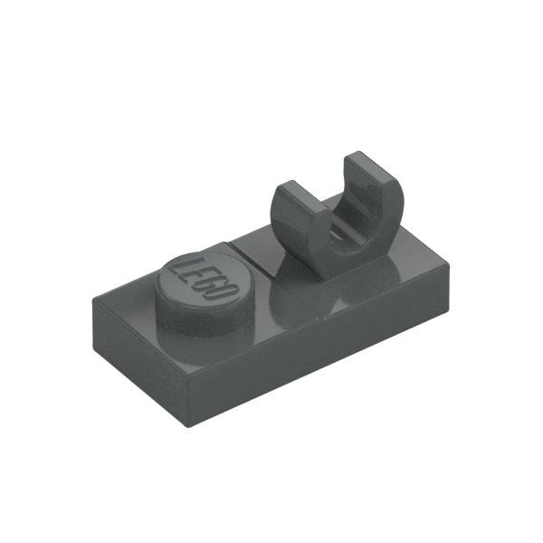 PLATE 1X2 W. VERTICAL GRIP