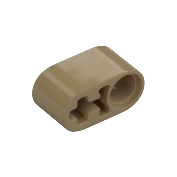BEAM 1X2 W/CROSS AND HOLE