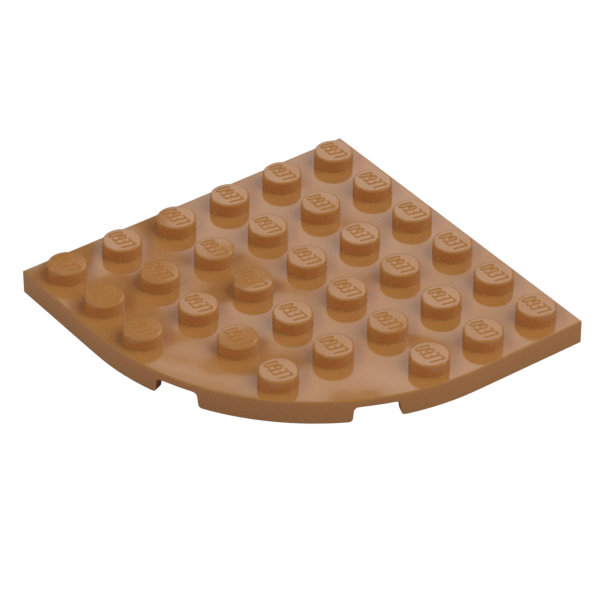 PLATE 6X6 W. BOW