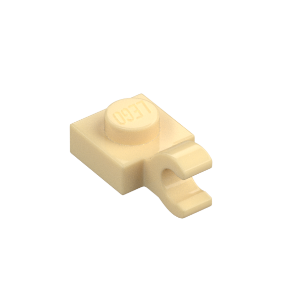 PLATE 1X1 W/HOLDER VERTICAL