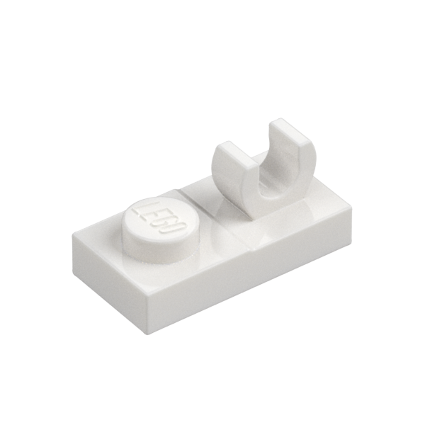 PLATE 1X2 W. VERTICAL GRIP