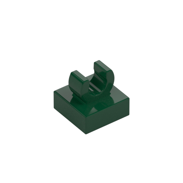 PLATE 1X1 W. UP RIGHT HOLDER