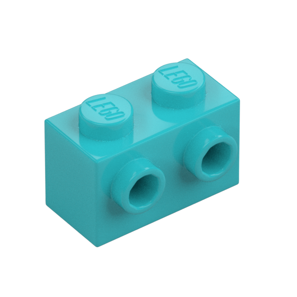 BRICK 1X2 W. 2 KNOBS