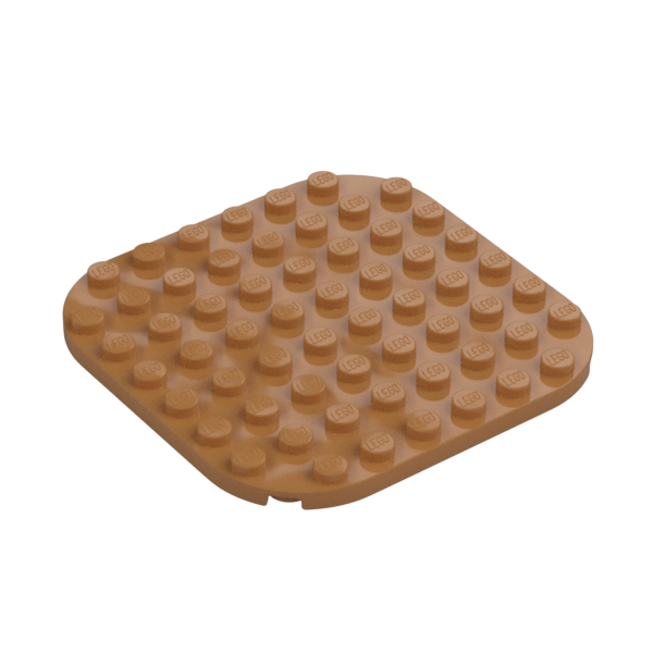 PLATE 8X8, CIRCLE