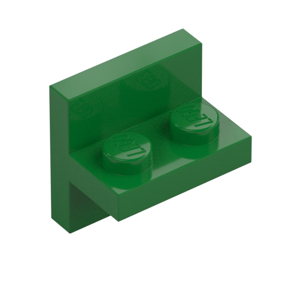 PLATE 1X2 W/ VERT. TUBE