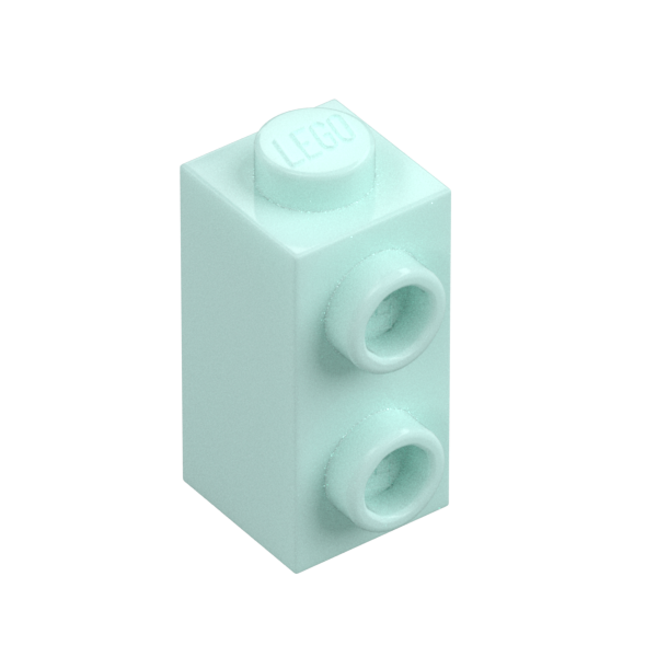 BRICK 1X1X1 2/3, W/ VERT. KNOBS