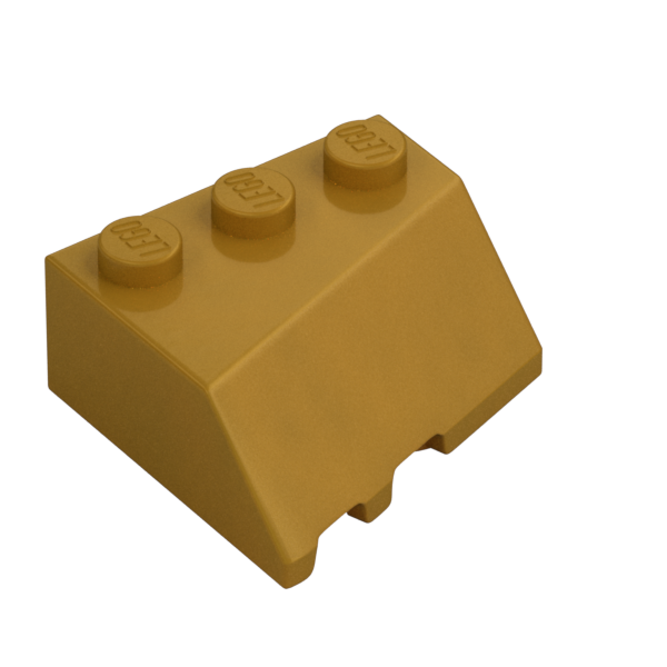 RIGHT ROOF TILE 3X3, DEG. 45/18/45