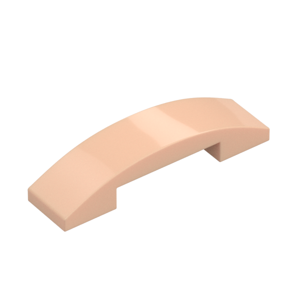 PLATE W. BOW 1X4X2/3