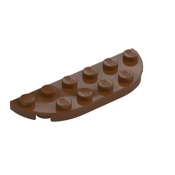 1/2 CIRCLE PLATE 2X6