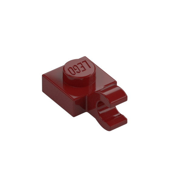 PLATE 1X1 W/HOLDER VERTICAL