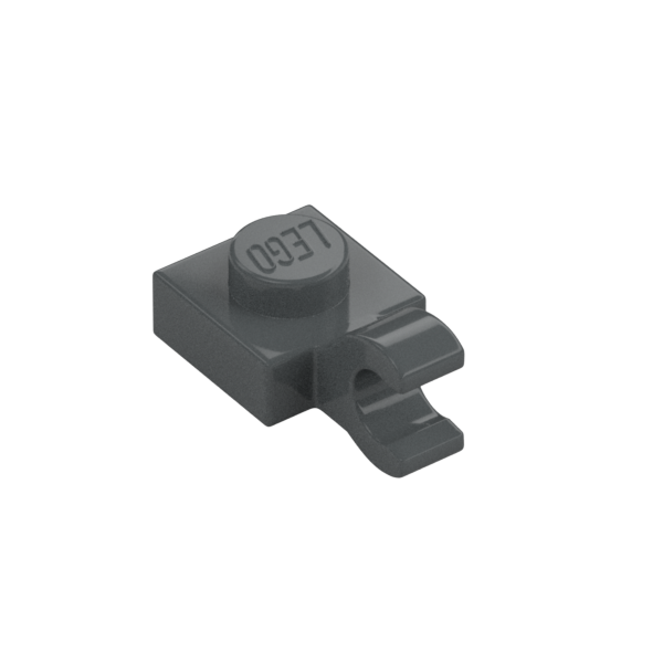 PLATE 1X1 W/HOLDER VERTICAL
