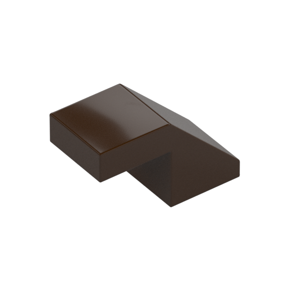 ROOF TILE 1X2, DEG. 45, W/O KNOBS