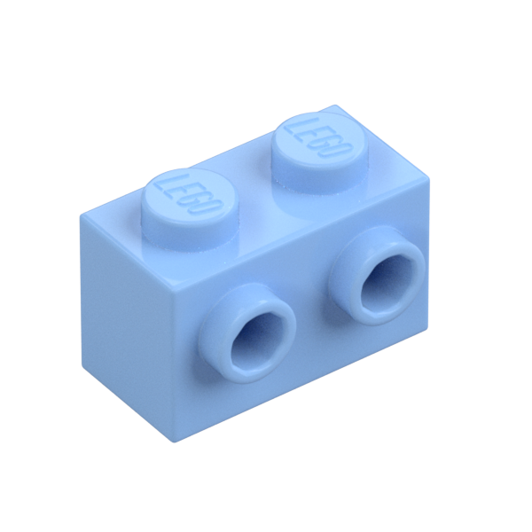 BRICK 1X2 W. 2 KNOBS